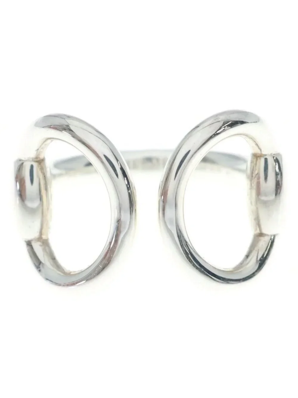 Hermes Nausicaa Carine Ring Silver